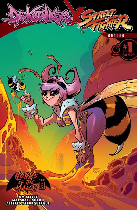 Darkstalkers X Street Fighter: Rogues #1 (Cover B Brett Bean Variant)