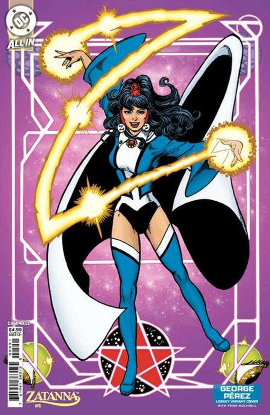 Zatanna #5 (George Pérez 'Legacy' Cover)