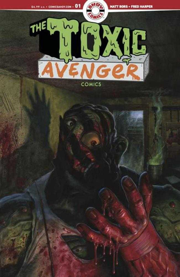 Toxic Avenger Comics #1 (Cover D - Bagged w/ Card)