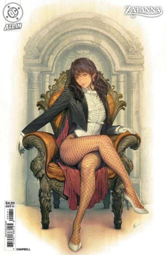 Zatanna #6 (Homare Cover)