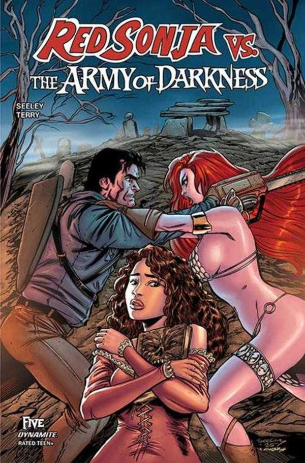 Red Sonja vs. the Army of Darkness #5 (Tim Seeley Cover)