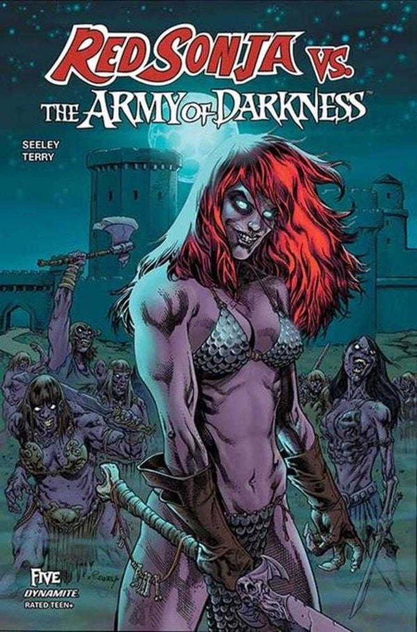 Red Sonja vs. the Army of Darkness #5 (Tom Raney Cover)