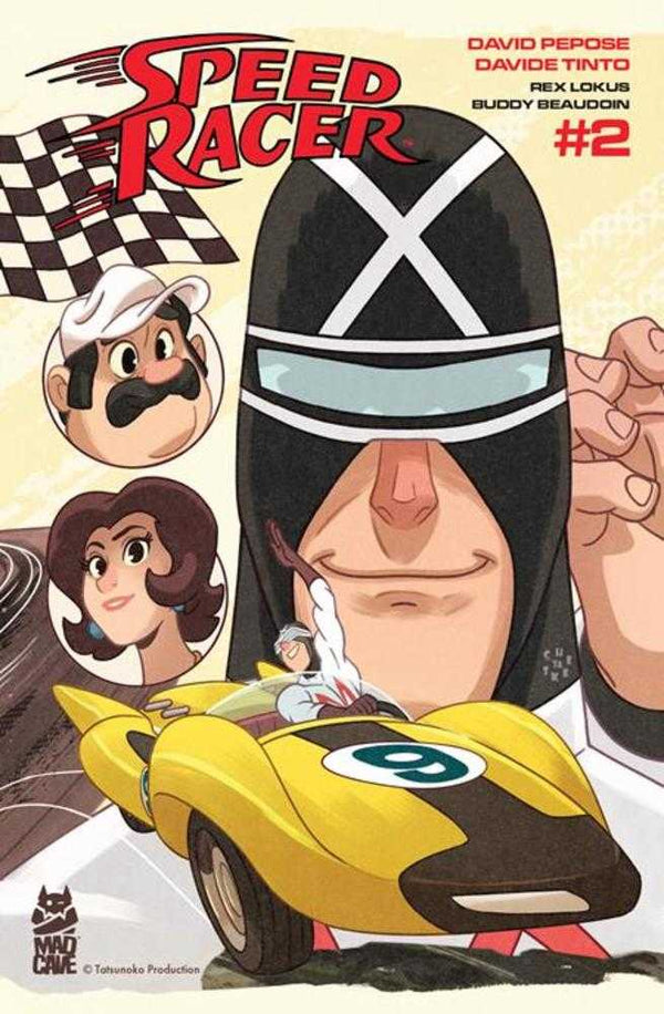 Speed Racer #2 (Sean Galloway 'Retro Manga' Cover)