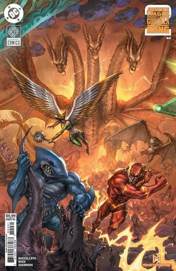Justice League vs. Godzilla vs. Kong 2 #4 (Alan Quah Connecting Cover)