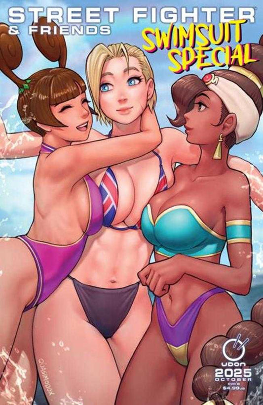 2025 Street Fighter & Friends Swimsuit Special #1 (Quasimodox Cover)