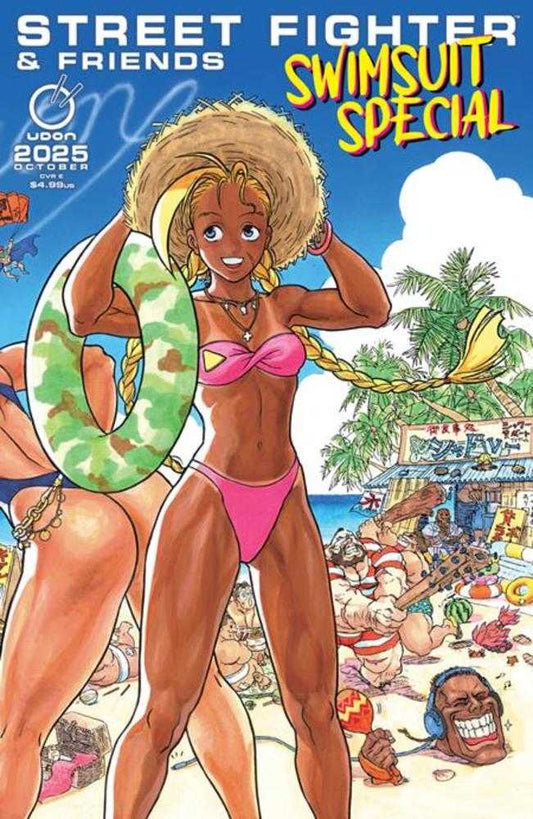 2025 Street Fighter & Friends Swimsuit Special #1 (1:5 Incentive Cover - Kinu Nishimura Wraparound Cover)