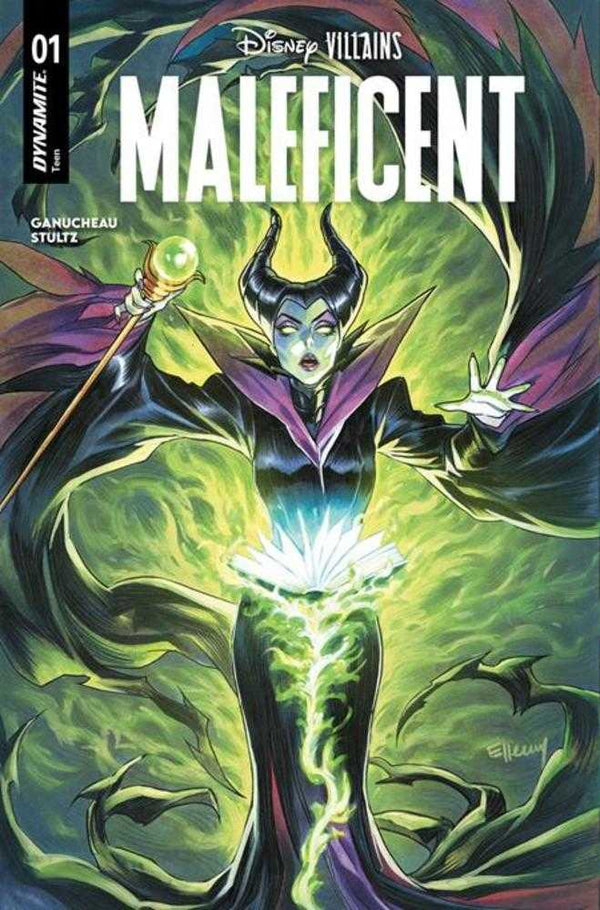 Disney Villains: Maleficent #1 (Cover B - Elmer Santos)