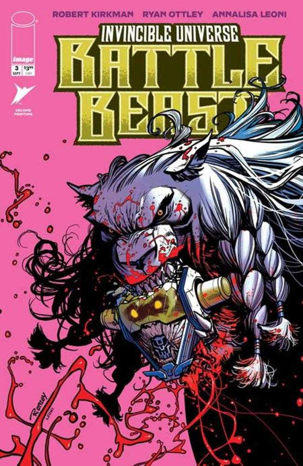 Invincible Universe: Battle Beast #3 (2nd Printing - Ryan Ottley Cover)