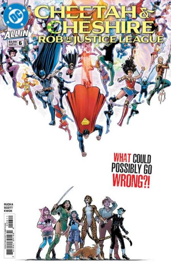 Cheetah and Cheshire Rob the Justice League #6