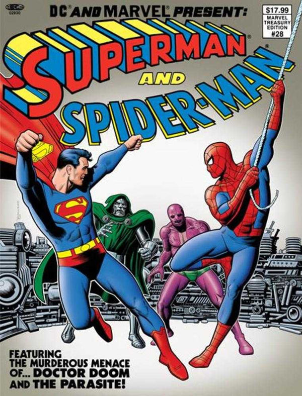 DC and Marvel Present: Superman and Spider-Man Treasury Edition #1 (Cover B Brian Bolland Variant)