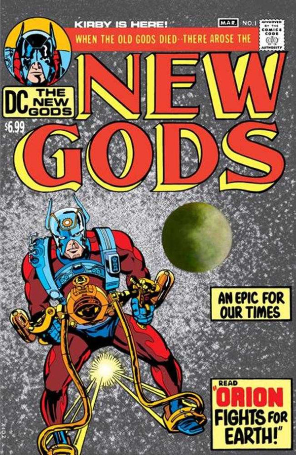 The New Gods #1 Facsimile Edition 2026 Foil Variant