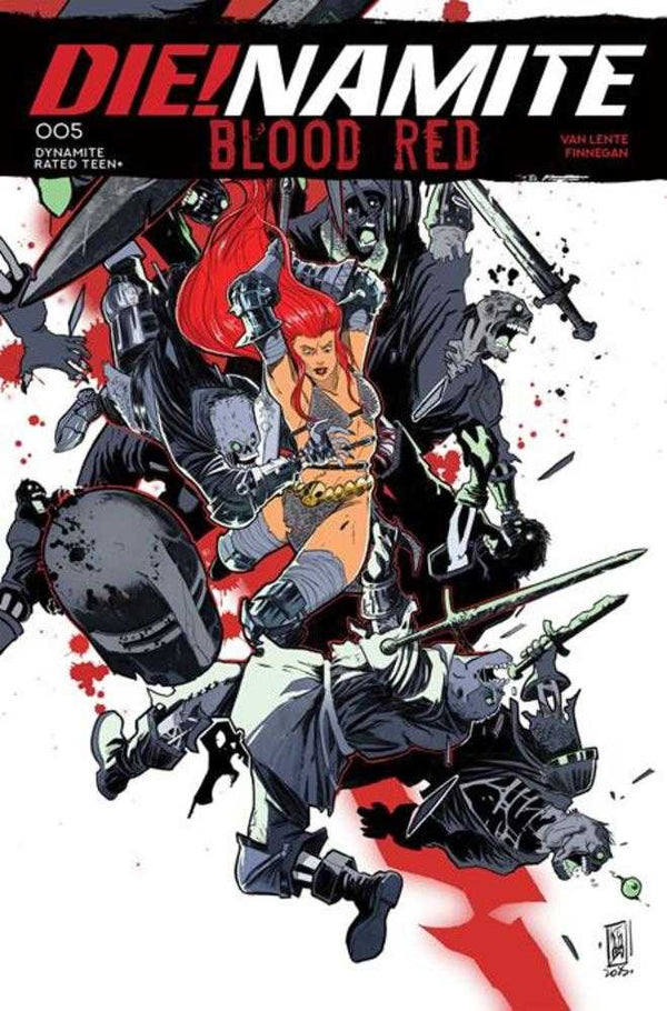 Die!Namite: Blood Red #5 (Cover C Emanuele Ercolani Variant)