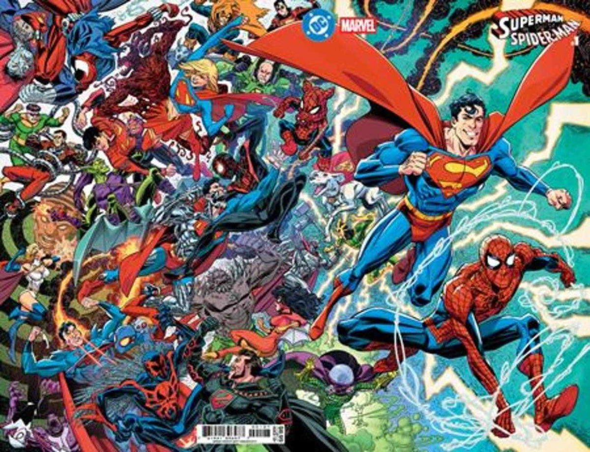 DC / Marvel: Superman / Spider-Man #1 (Cover O Scott Koblish Wraparound Variant)