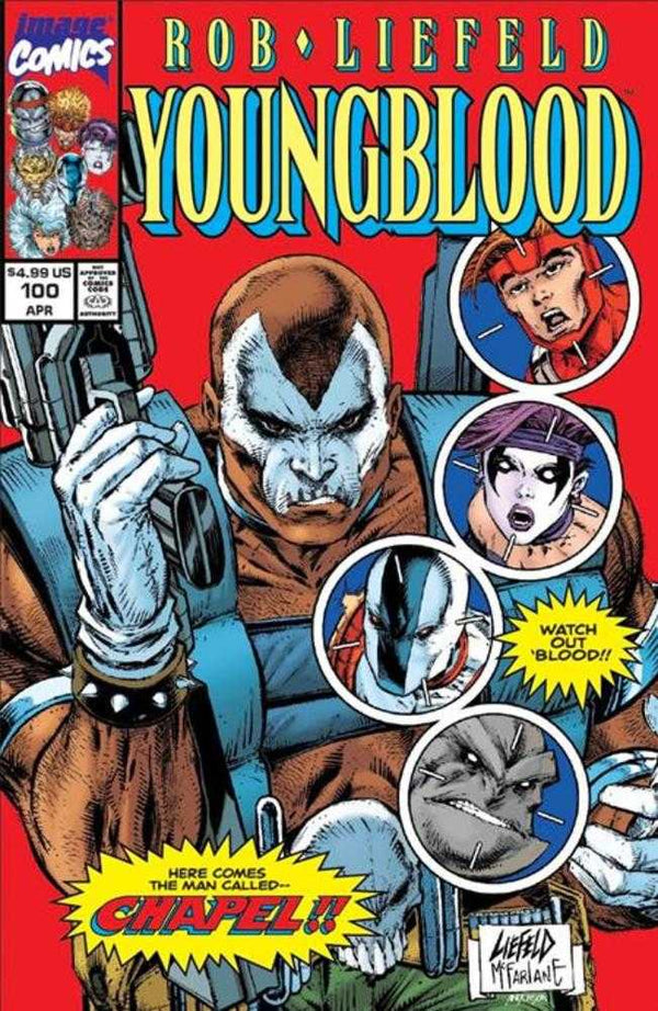 Youngblood #100 (Cover G Rob Liefeld Retro Variant)