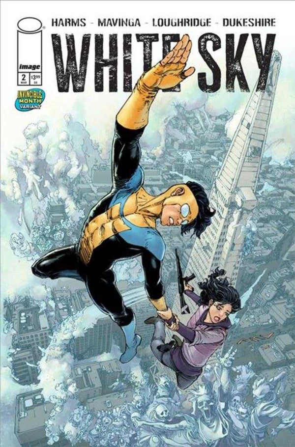 White Sky #2 (Cover C J. P. Mavinga Invincible Team-Up Variant)
