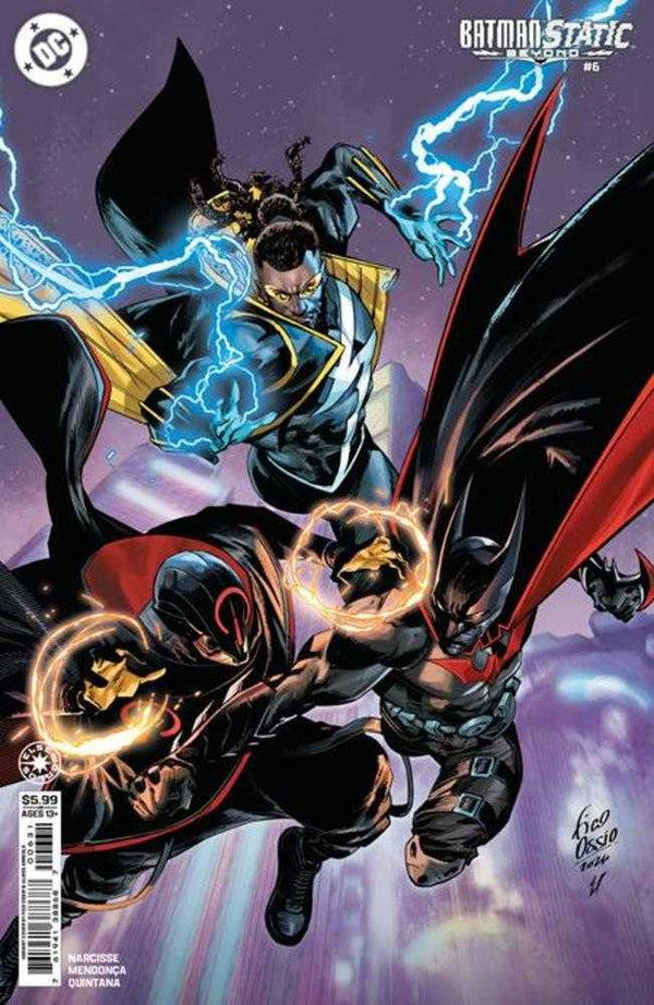 Batman / Static: Beyond #6 (Cover C Fico Ossio Variant)
