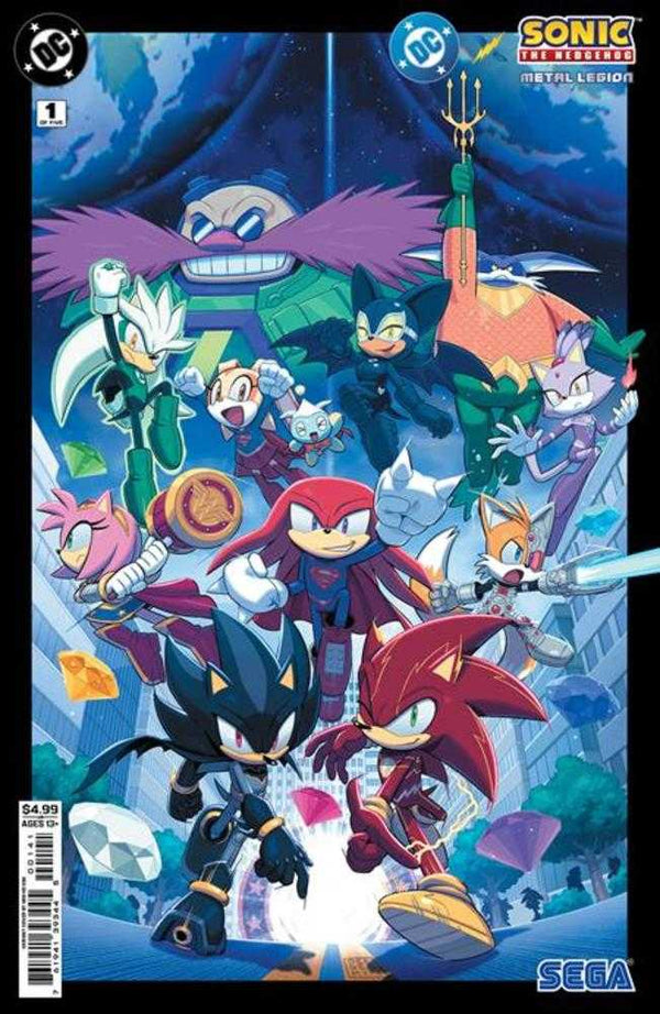 DC x Sonic the Hedgehog: The Metal Legion #1 (Cover D Min Ho Kim Variant)