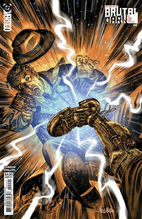 The Peril of the Brutal Dark: An Ezra Cain Mystery #4 (Cover B Duncan Fegredo Variant)