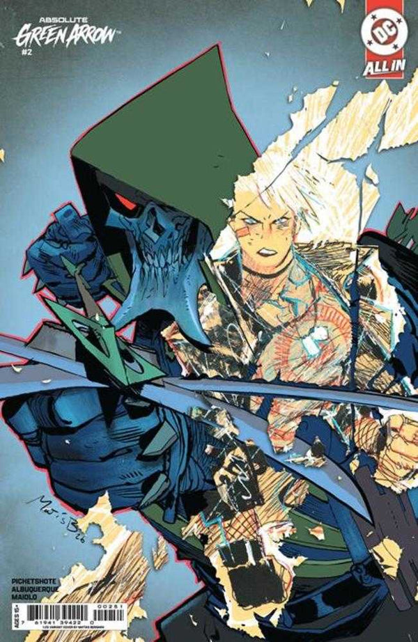 Absolute Green Arrow #2 (Cover E 1:25 INCENTIVE Matías Bergara Variant)