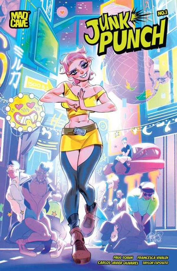 Junk Punch #1 (Cover C Mirka Andolfo Variant)