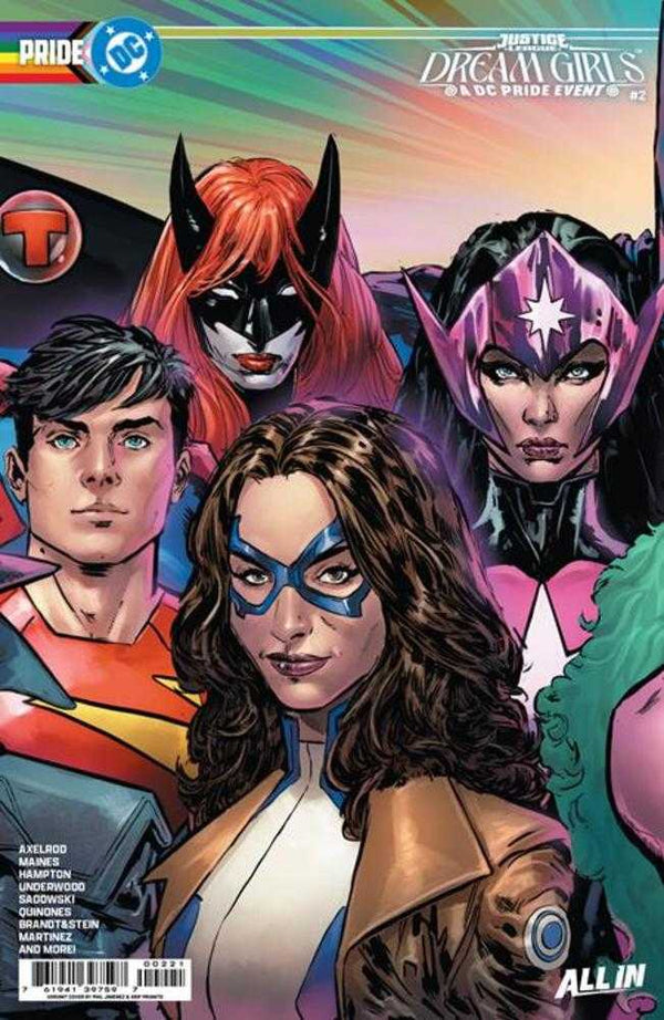Justice League: Dream Girls – A DC Pride Event #2 (Cover B Phil Jimenez Connecting Variant)
