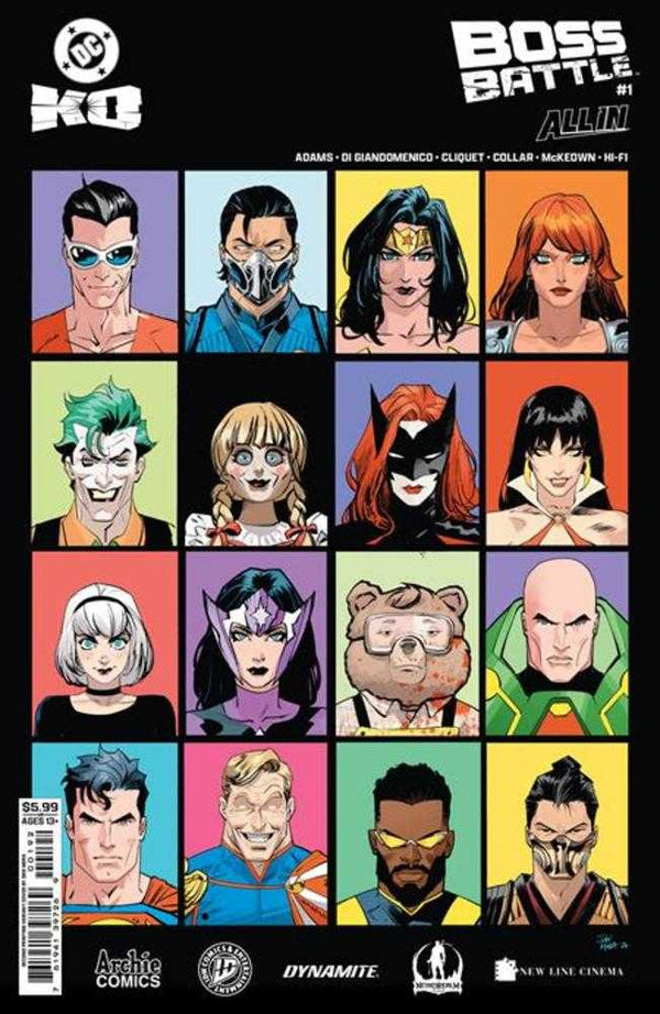 DC K.O.: Boss Battle #1 (2nd Printing Dan Mora Variant)