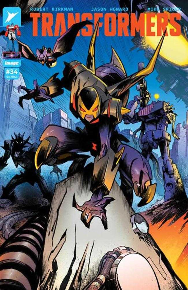 Transformers #34 (Cover C Jason Howard Connecting Variant)