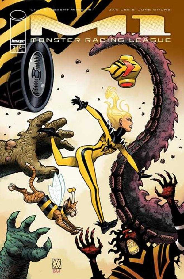 M1: Monster Racing League #3 Cover B Matt Wagner Variant