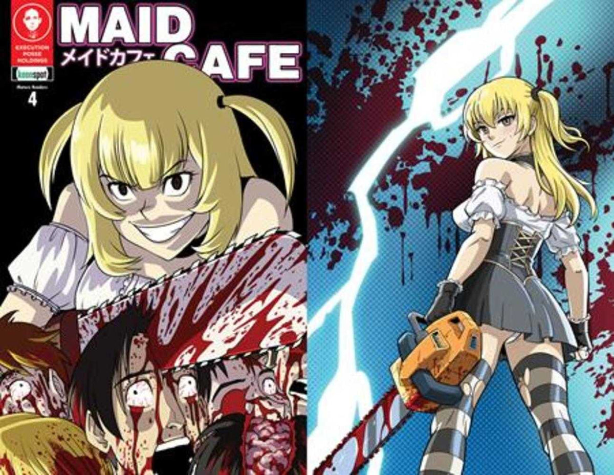 Maid Cafe #4 Cover B Variant