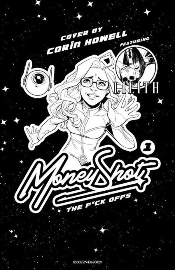 Money Shot: The F*ck Offs #1 (Cover H Luana Vecchio NSFW Black Bag Variant)