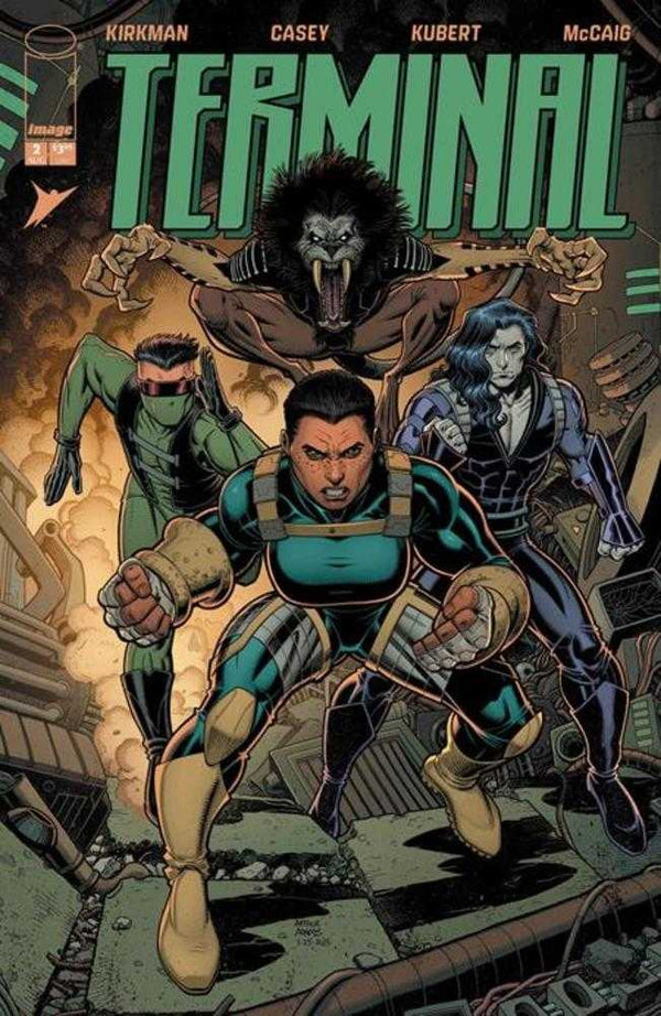 Terminal #2 Cover C Arthur Adams Variant