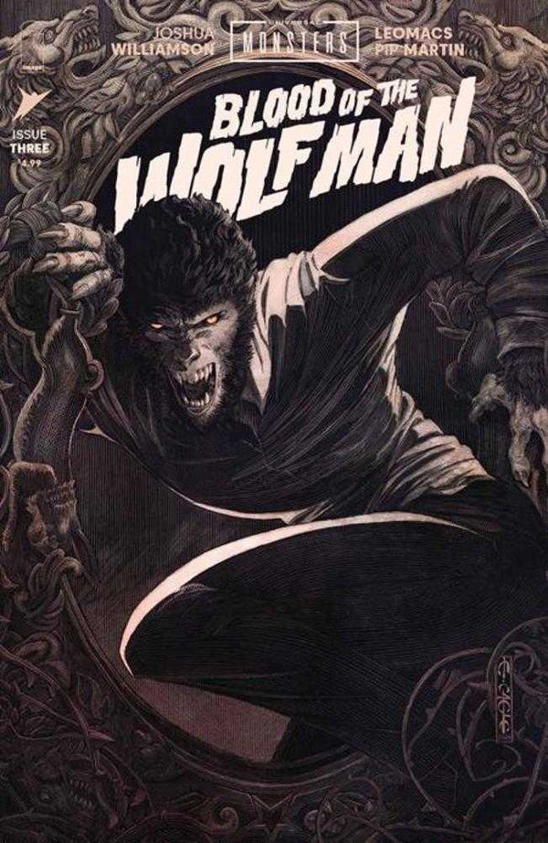 Universal Monsters: Blood of the Wolf Man #3 Cover B Evan Cagle Variant