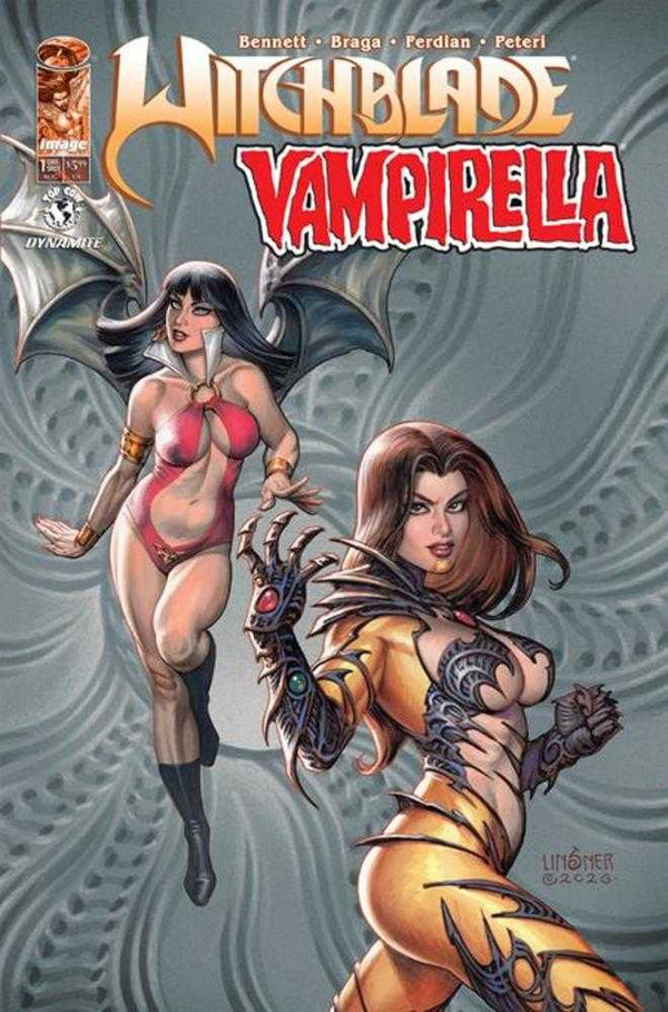 Witchblade / Vampirella #1 Cover B Joseph Michael Linsner Variant