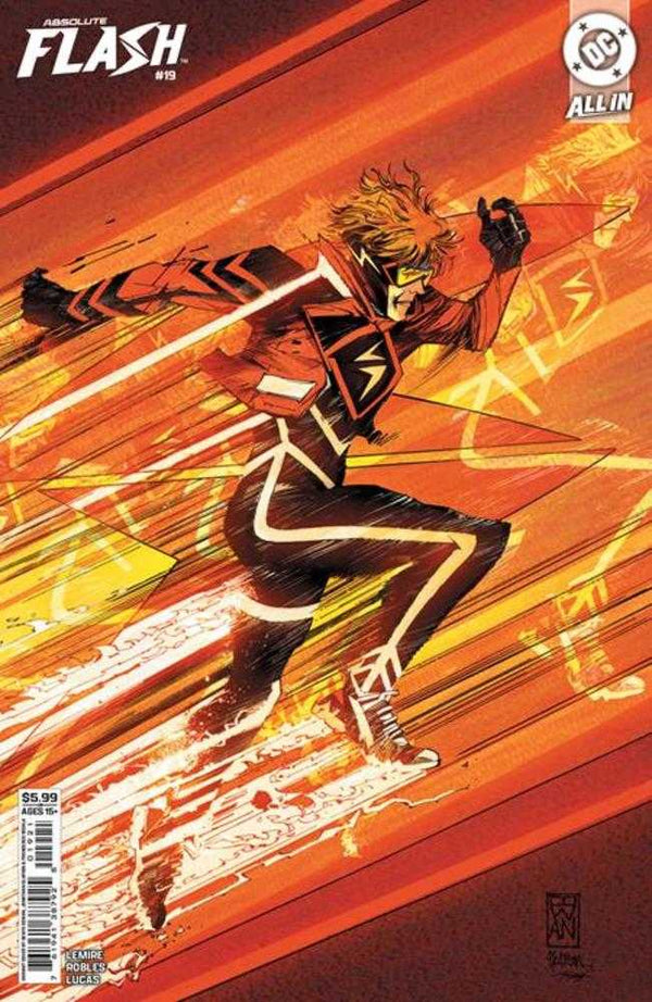 Absolute Flash #19 Cover B Denys Cowan Variant