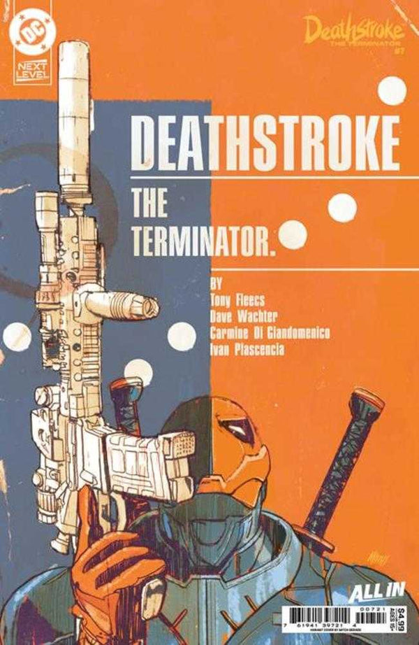 Deathstroke: The Terminator #7 Cover B Mitch Gerads Variant