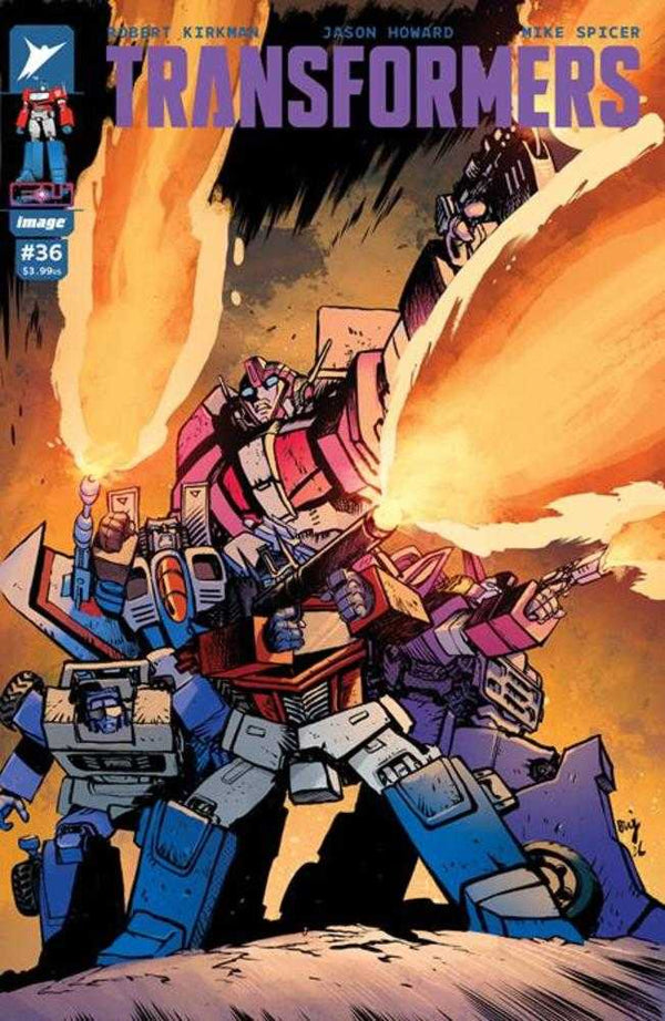 Transformers #36 Cover B Daniel Warren Johnson Variant
