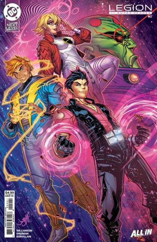 Legion of Super-Heroes #2 Cover B Jonboy Meyers Variant