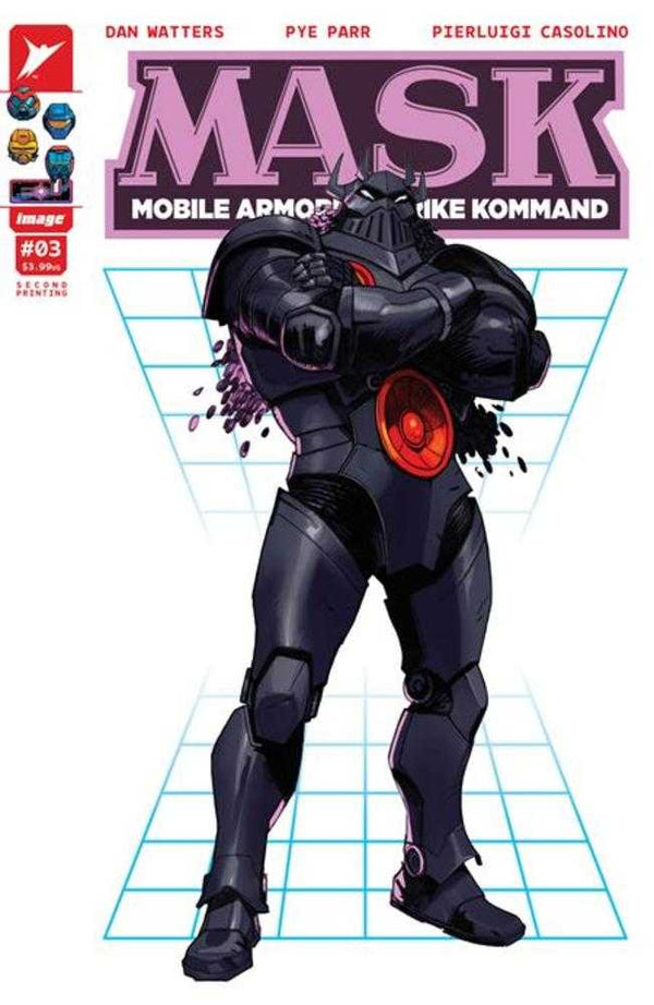 M.A.S.K. #3 2nd Printing Marco Ferrari Baron Karza