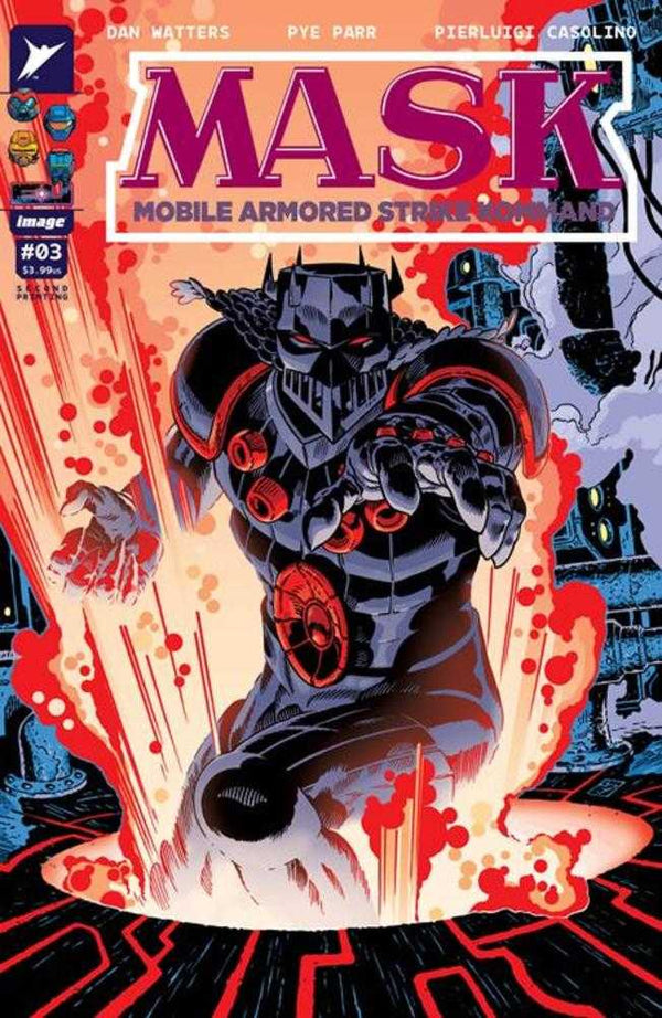 M.A.S.K. #3 2nd Printing J. H. Williams III
