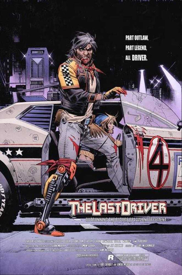 The Last Driver #1 3rd Printing Sean Murphy RoboCop Movie Poster Homage
