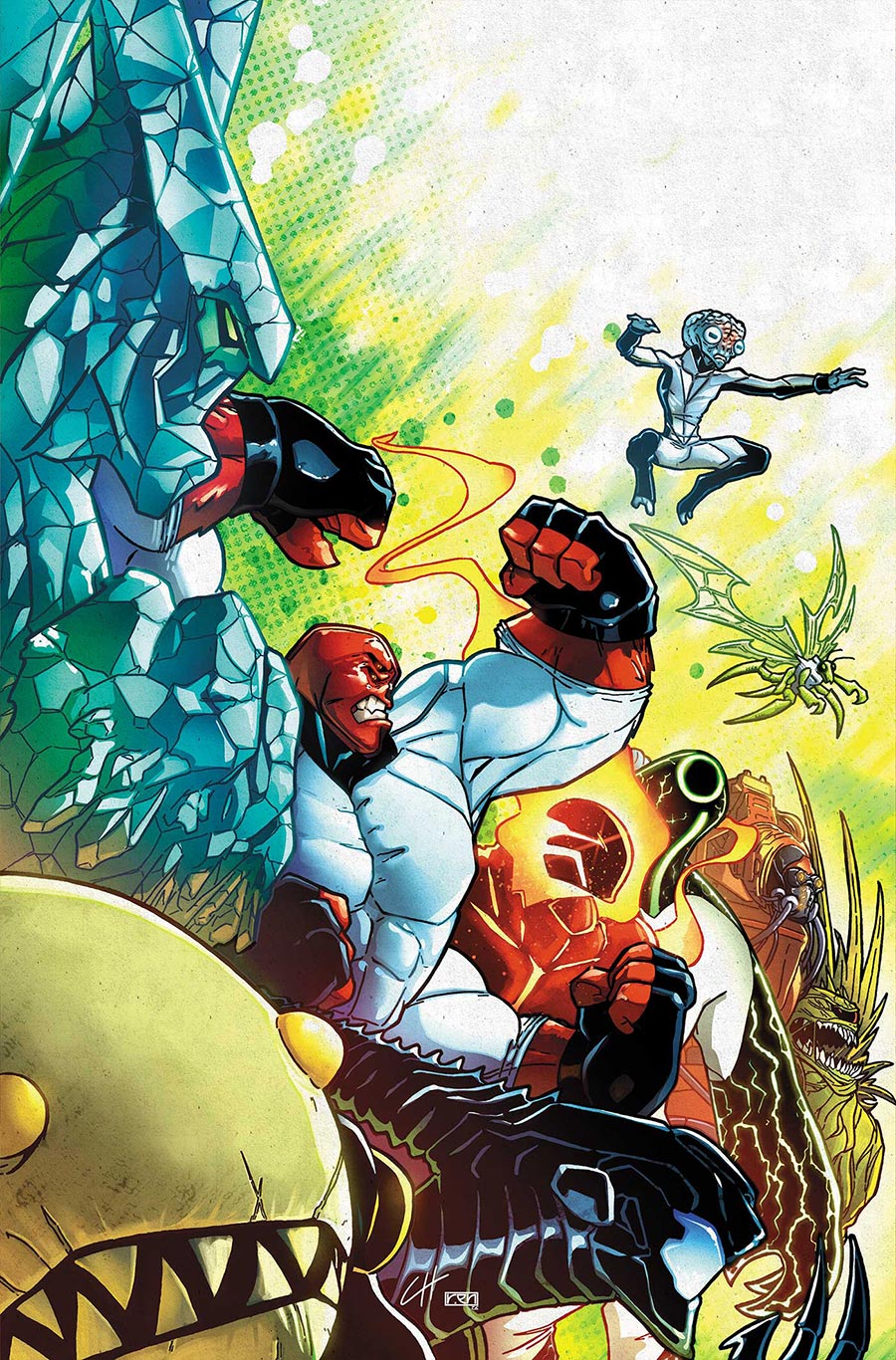 Ben 10 #2 (Cover P 1:7 INCENTIVE Cormac Hughes Virgin Variant)