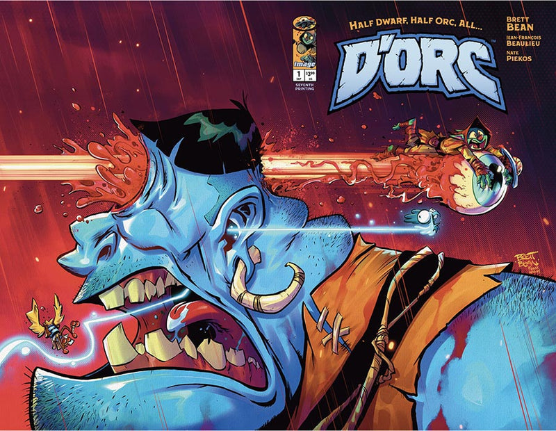 D'Orc #1 7th Printing Brett Bean Wraparound