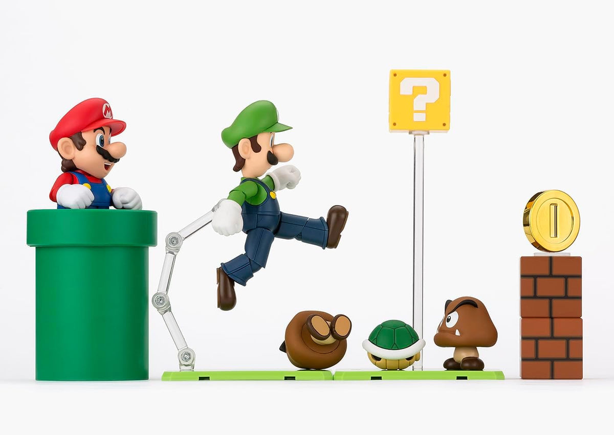Super Mario: S.H. Figuarts - Super Mario Playset