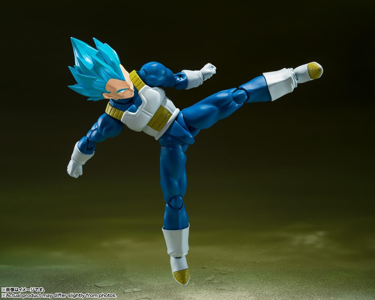 Dragon Ball: S.H. Figuarts - Super Saiyan God Super Saiyan Vegeta (Unwavering Saiyan Pride)