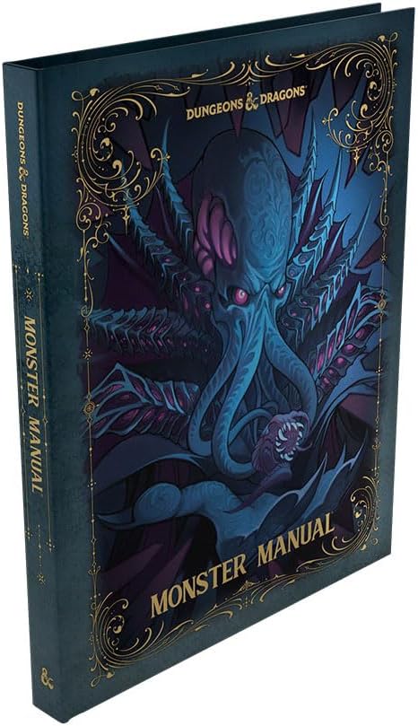 DND Monster Manual Hardcover - 2024 (Alt Cover)
