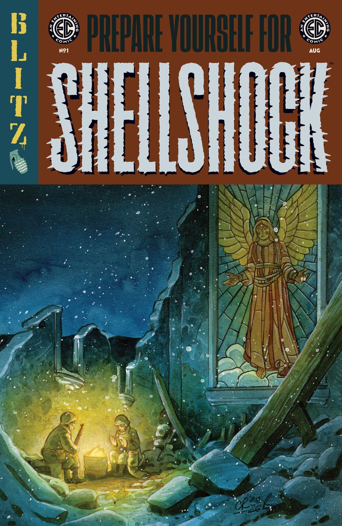 Shellshock #1 Cover B Tyler Crook Variant