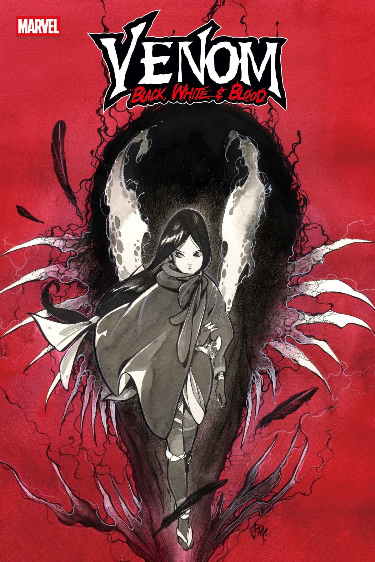 Venom: Black, White & Blood #1 (Peach Momoko Cover)