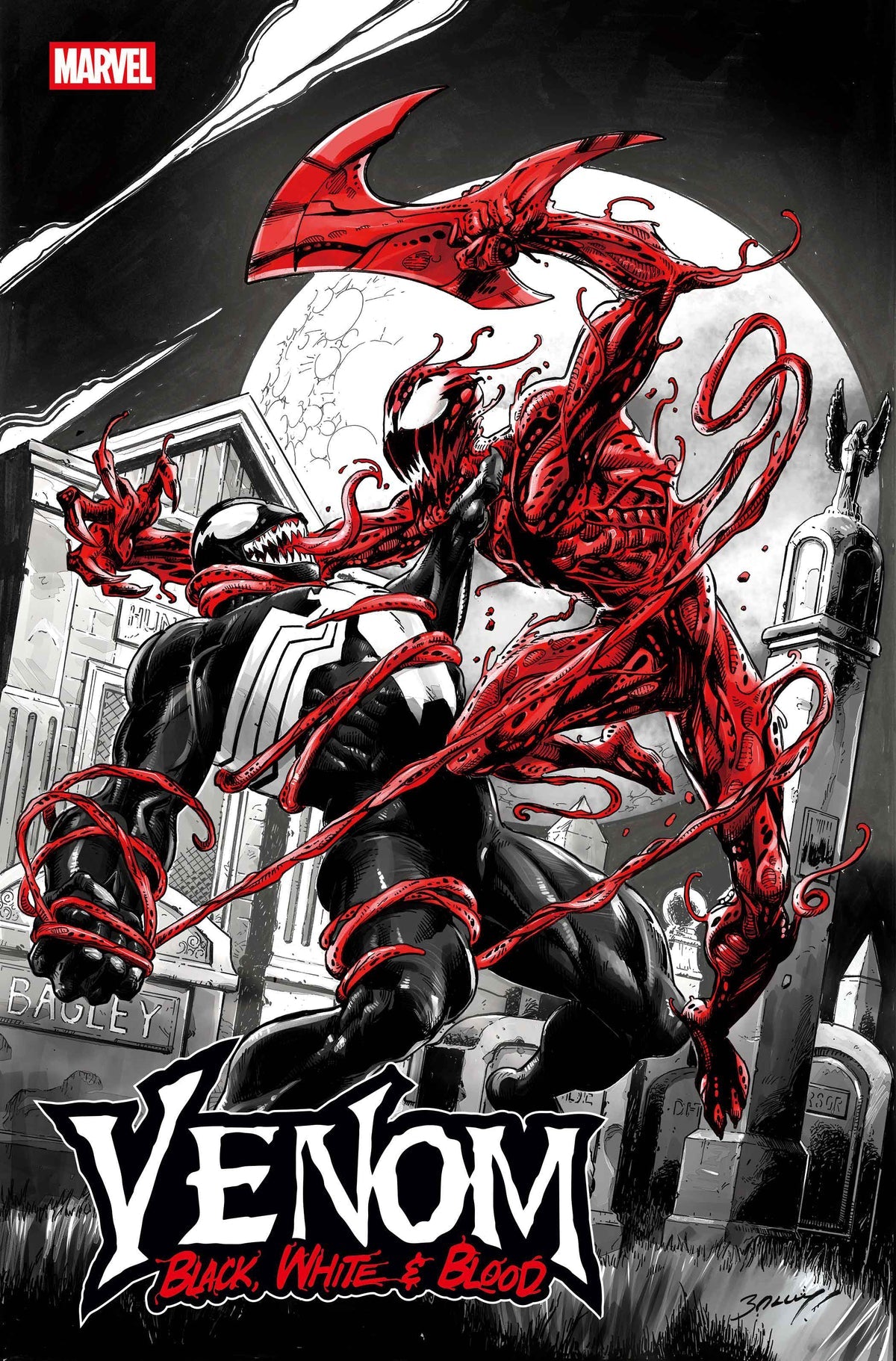 Venom: Black, White & Blood #1 (Mark Bagley Cover)