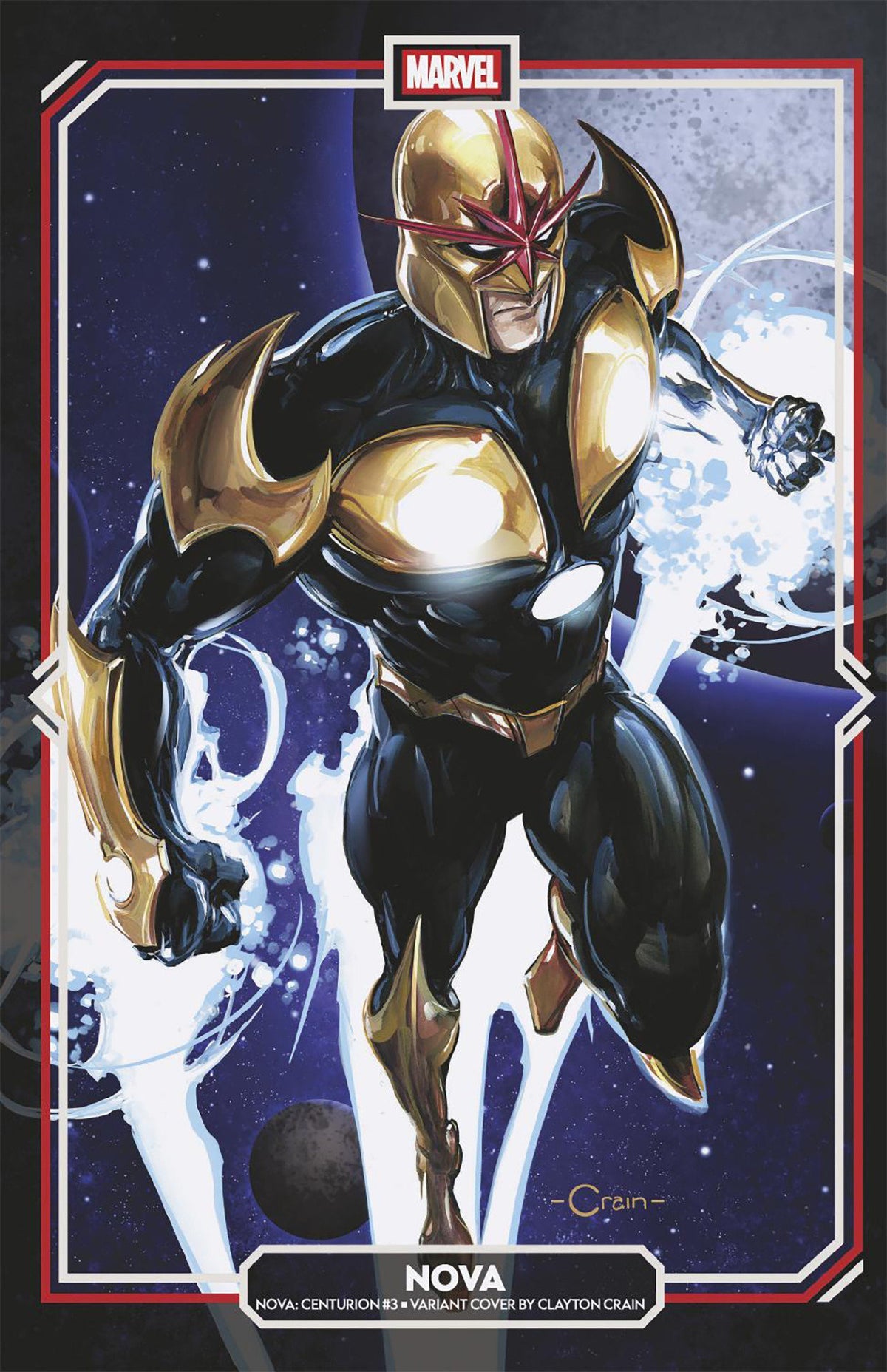 Nova: Centurion #3 (Clayton Crain Variant)