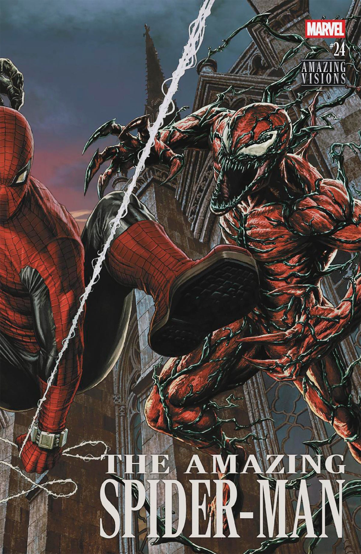 The Amazing Spider-Man #24 (Lee Bermejo Amazing Visions Connecting Variant)